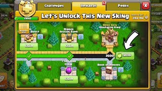 Lets Unlock This New quotGladiator Skinquot With 3000 Gems In 1 Min  Clash Of Clans India [upl. by Danby]