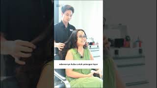 SOFT LAYERED HAIRCUT  gaya rambut SOFT LAYERED HAIRCUT  hair idol studio [upl. by Ateuqirne]