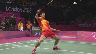 Chong Wei Lee v Chen Long  Badminton Singles SemiFinal  London 2012 Olympics [upl. by Sawtelle]