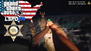 NO COMMENTARY GTA V  LSPDFR  LASD PATROL GRAND THEFT AUTO IN DISERT [upl. by Rodney]