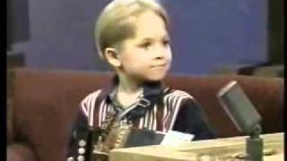 5 year old Hunter Hayes singing [upl. by Rramel]