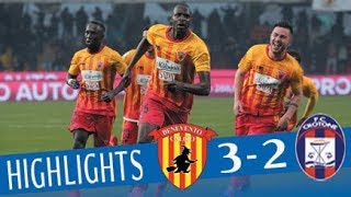 Benevento  Crotone 32  Highlights  Giornata 25  Serie A TIM 201718 [upl. by Kennith110]