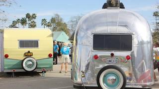 Vintage Trailer Show Modernism Week [upl. by Nilhsa996]