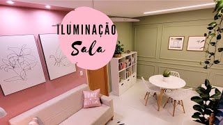 NOVA ILUMINAÇÃO DA SALA [upl. by Oiretule57]