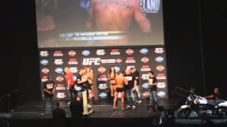 UFC 164 Benson Henderson vs Anthony Pettis  WeighIn [upl. by Marie-Ann]