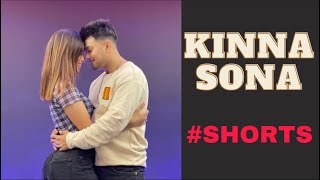 Kinna Sona ft NagmaMirajkar shorts  Awez Darbar Choreography [upl. by Myrilla]