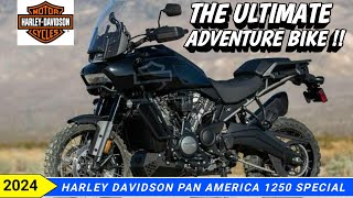 New 2024 Harley Davidson Pan America 1250 Special Specs [upl. by Oakie500]