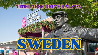 PN MEDIA SWEDEN 2 Driving through Bålsta Sweden Timelapse [upl. by Irollam581]