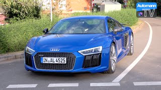 2017 Audi R8 V10 PLUS 610hp  DRIVE amp SOUND 60FPS [upl. by Spooner]