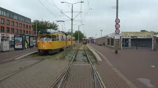 Delftselaan  Rijswijkseplein  Strandweg  HTM RNET tramlijn 11  Siemens Avenio 5028  2017 [upl. by Ahsima600]