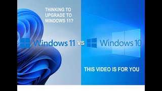 Windows 10 vs windows11 Comparison of Features amp Changes [upl. by Ynottirb]