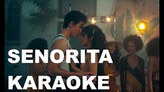 Señorita  Shawn Mendes Camila Cabello Guide melody karaoke [upl. by Anirroc]