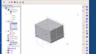 Alibre Design Reference Geometry  Part 1 [upl. by Lapotin819]