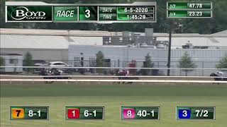 Belterra Park 652020 Race 3 [upl. by Eladnwahs]