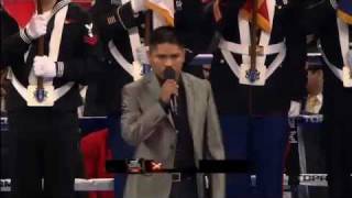 Erasmo Catarino sing Mexican National Anthem [upl. by Luapleahcim]