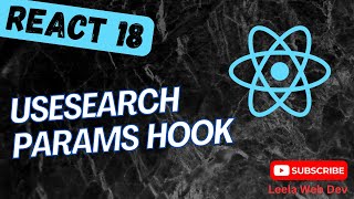 131 useSearchParams hook to get the query string params in React App  react18 [upl. by Millman551]