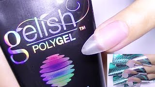 PolyGel  Sculpting Nails for the first time [upl. by Einreb225]