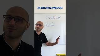 4 cest quel pourcentage de 32  maths [upl. by Raffaello]