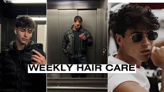 Weekly Hair Care Routine for Healthy Hair  Hair Care Routine for men [upl. by Niac]