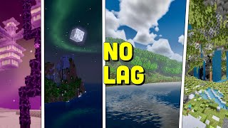 Top 5 Best NEW NO LAG Minecraft Bedrock 121 Ultra Realistic Shaders iOS Android Windows [upl. by Kym]