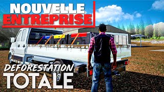 Déforestation Totale 29  CONSTRUCTION DE LENTREPRISE  Farming Simulator 19 [upl. by Ibor]