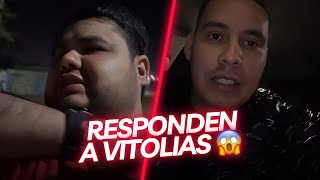 El GORDO ARCE Y EL CONEJO TOYS LE RESPONDEN A VITOLIAS 😱 [upl. by Tannenbaum]