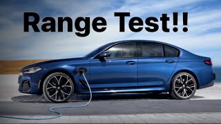 Can The 2022 Bmw 530e Outperform Epa Range In Realworld Test [upl. by Seta]