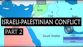 IsraelPalestine conflict  Summary on a Map [upl. by Dripps252]