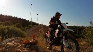 Mondial smx 125 Enduro in Action  Offroad  Enduro [upl. by Inajna360]