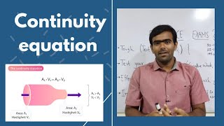 Continuity Equation  Fluid Mechanics  JEEMains  NEET  CET [upl. by Venu137]