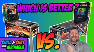 Arcade 1Up Pinball Vs AtGames Legends Pinball [upl. by Sorce976]