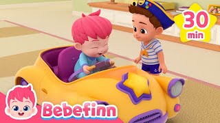 🚘 Bebefinn Car Songs Compilation  Baby Car Doo Doo Doo  Nursery Rhymes for Kids [upl. by Hoagland144]