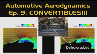 Automotive Aerodynamics Ep 9 Convertibles [upl. by Oninrutas953]