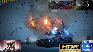 40904KHDR Armored Core 6  Attack The Watchpoint  Balteus Boss Fight Ray Tracing [upl. by Capps]