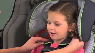 Graco  How to Properly Rethread amp Position Harness  Toddler Car Seats [upl. by Nosyt727]