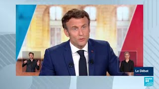 Macron à Le Pen  quotDune question sur le voile vous êtes passée au terrorismequot débat présidentiel [upl. by Yaniv157]