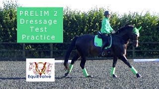 Learn The Prelim 2 British Dressage Test 2016 [upl. by Koziarz690]