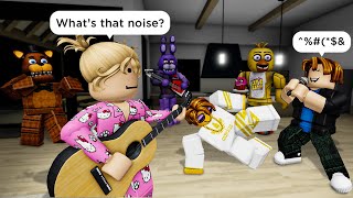 FIVE NIGHTS AT FREDDYS 4 SLEEPOVER 🧸 Roblox Brookhaven 🏡 RP  Funny Moments [upl. by Seumas859]