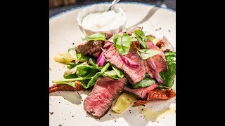 Beef Salad with Horseradish and Yogurt Sauce [upl. by Ute]