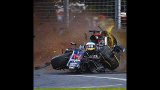 The biggest crash of each current driver in the grid [upl. by Bahr]