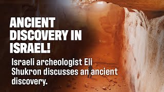 Eli Shukrons GOLDEN BELL DISCOVERY from Ancient Israel  Living Passages Christian Travel [upl. by Rohn]