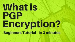 What is PGPGPG Encryption In 3 Minutes  PGPGPG Tutorial for Beginners [upl. by Boggers]