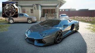 1700HP Lamborghini Aventador  Steering Wheel Gameplay [upl. by Anagnos]