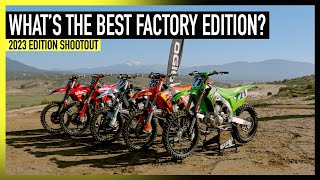 The Ultimate Factory Edition 450 Revealed  2023 Edition Shootout [upl. by Nyrmac]