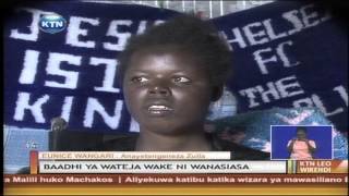 Wanasiasa wamvunja Moyo Eunice Njeri Mlemavu anayeshona Vikapu [upl. by Refinnaj]