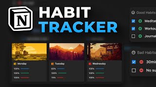 How to Build the Ultimate Notion Habit Tracker for 2024 [upl. by Ravo]