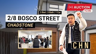 JUST SOLD 🔥  Live Auction  28 Bosco Street Chadstone [upl. by Nyleikcaj357]