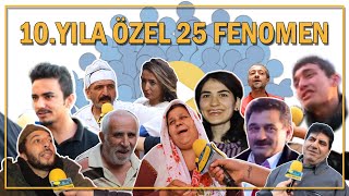 10YILA ÖZEL 25 FENOMEN  SARI MİKROFON StayHome [upl. by Neoma]