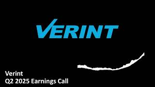 Verint NASDAQ VRNT  Q2 2025 Earnings Call [upl. by Chick]