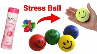 DIY Squishy AntiStress Balls  how to make stress ball with pondshomemade stress ball [upl. by Laira]